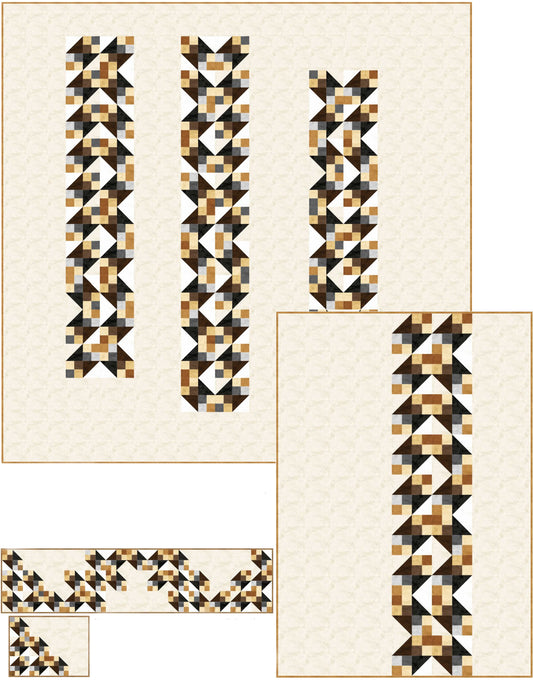 Charmed Quilt PC-181e - Downloadable Pattern