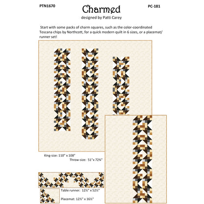 Charmed Quilt Pattern PC-181 - Paper Pattern