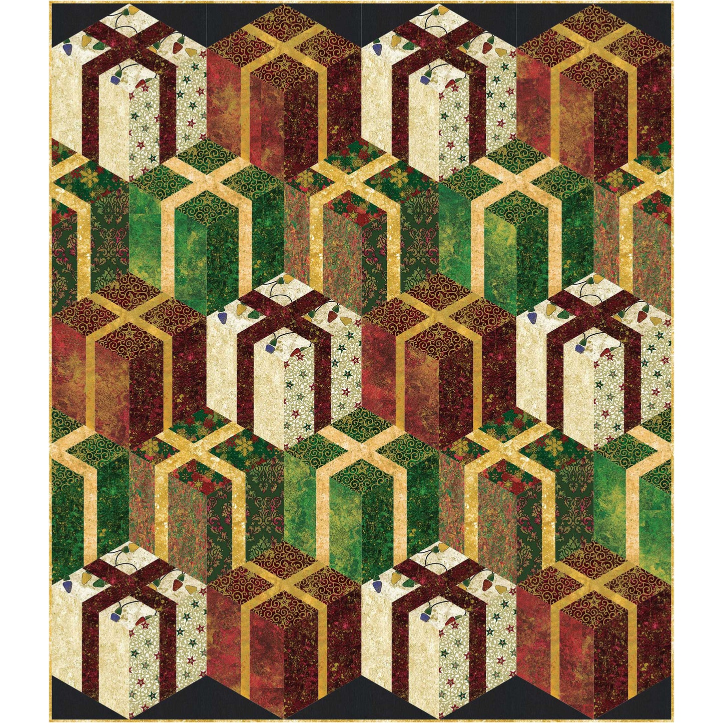 Stacks of Presents Quilt PC-185e - Downloadable Pattern