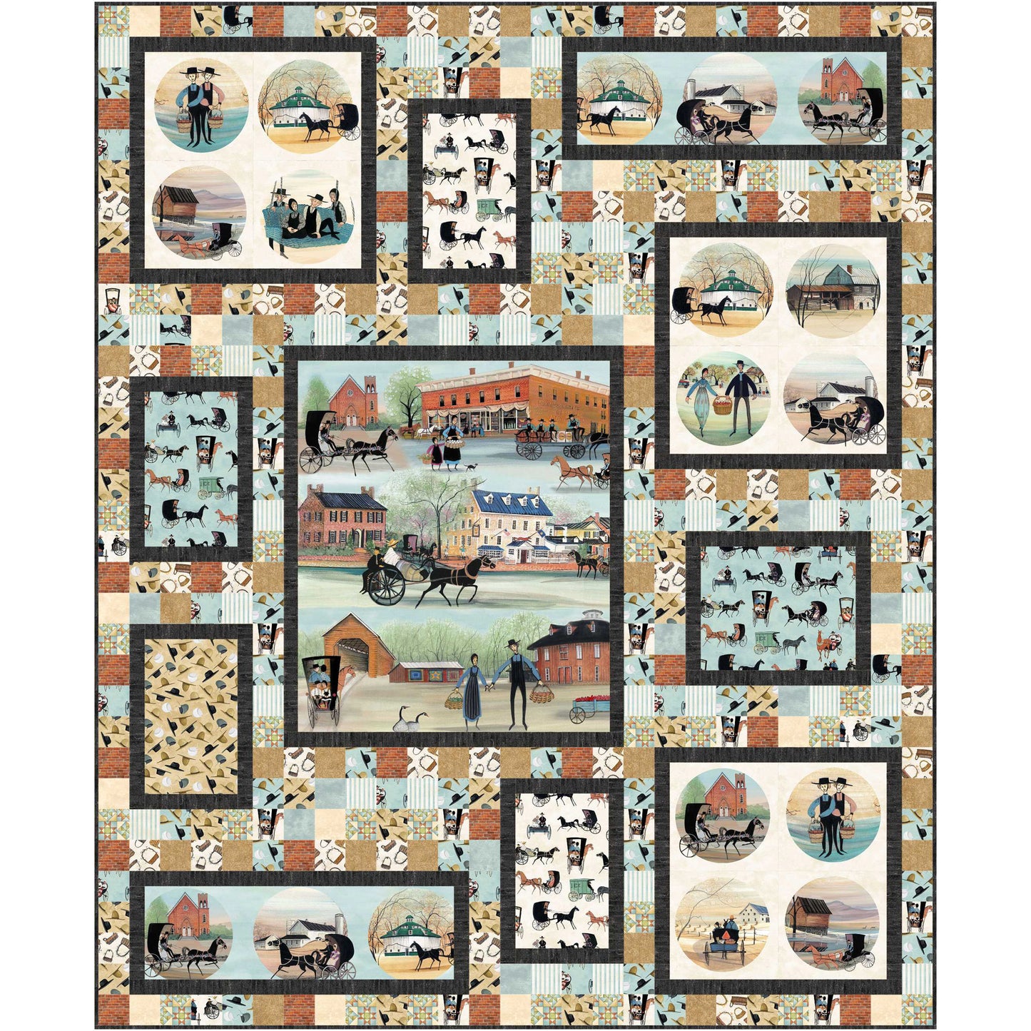 Snapshots of Life Quilt PC-213e - Downloadable Pattern