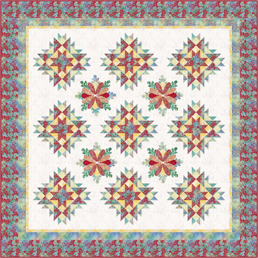 Sophie's Garden Quilt PC-219e - Downloadable Pattern