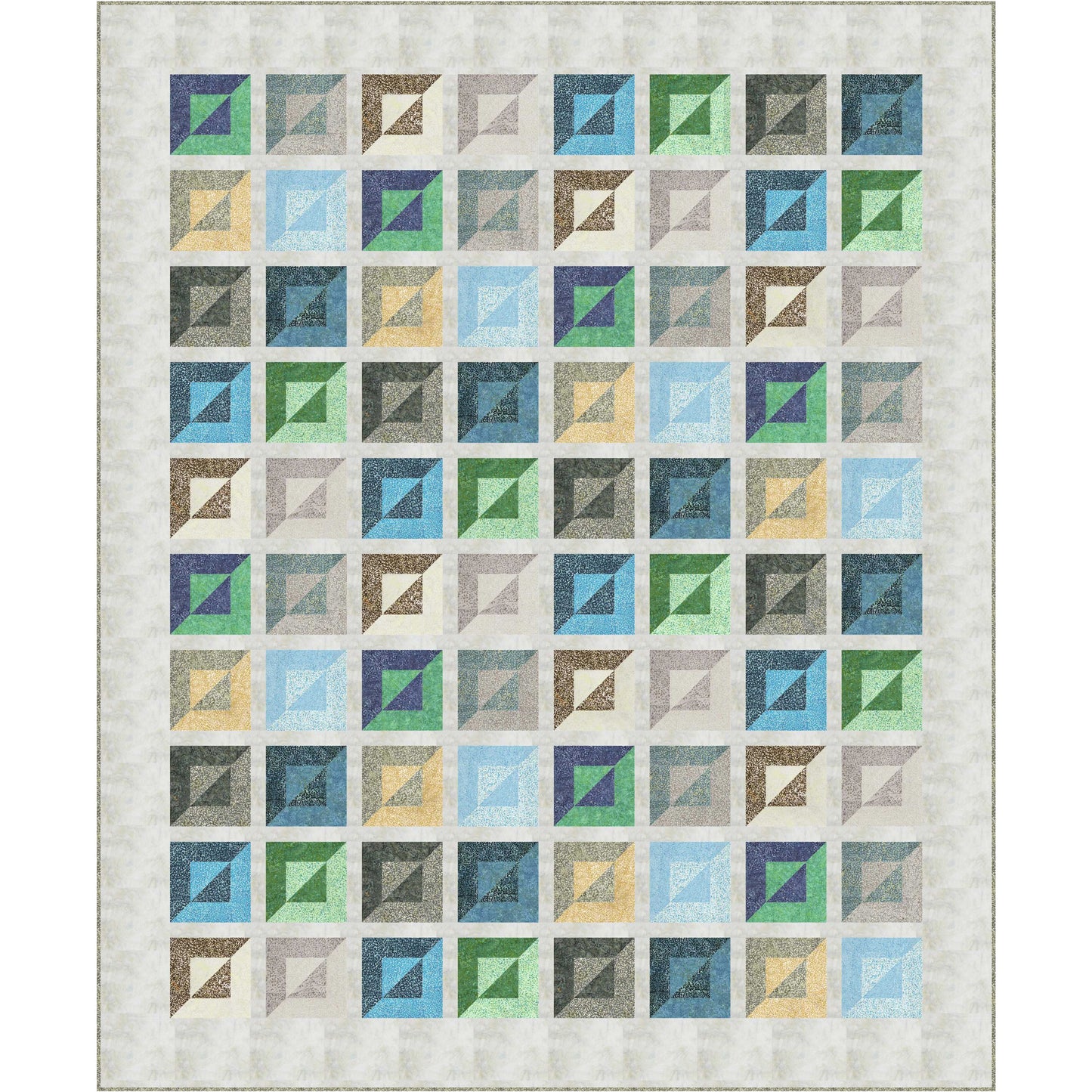 Bevelled Quilt PC-228e - Downloadable Pattern