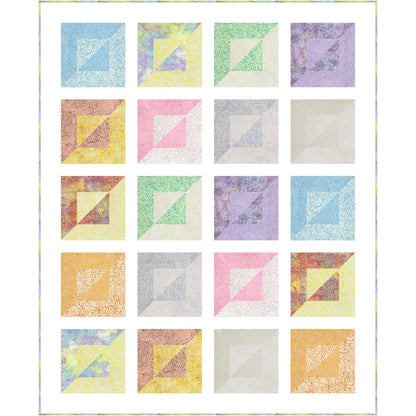 Bevelled Quilt PC-228e - Downloadable Pattern