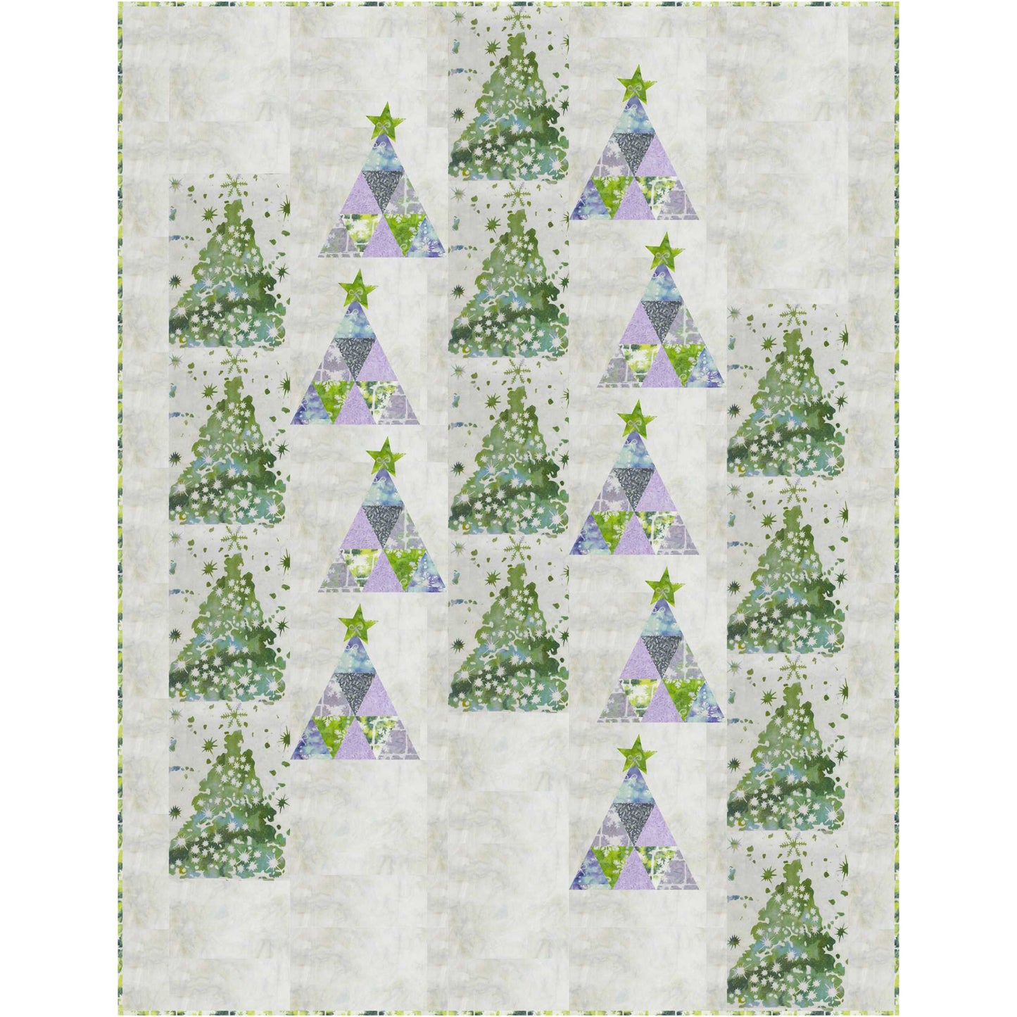 Tree Line Quilt Pattern PC-230 - Paper Pattern