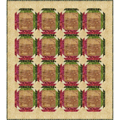 Image of the Chardonnay quilt by Patti Carey.