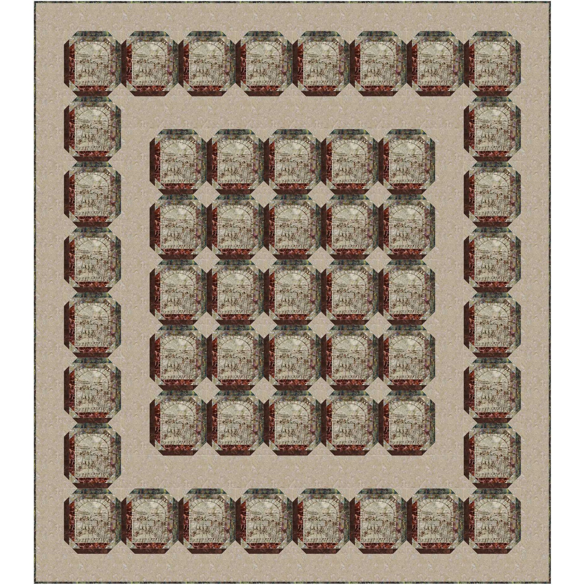 Image of the Chardonnay quilt by Patti Carey.