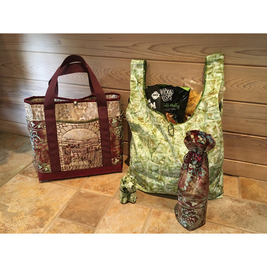 Tote Bag Trio PC-249e - Downloadable Pattern