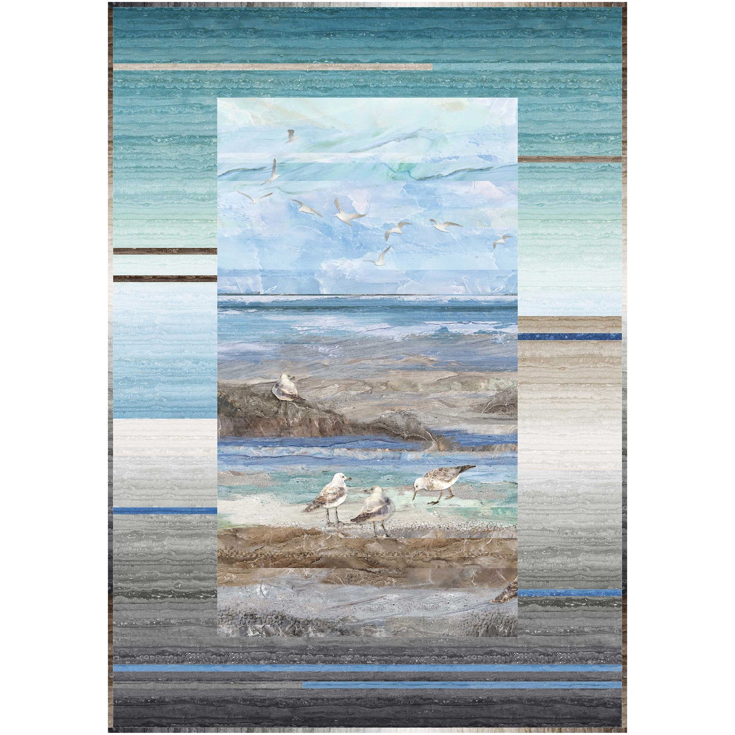 Panel Pizzazz Quilt PC-250e - Downloadable Pattern