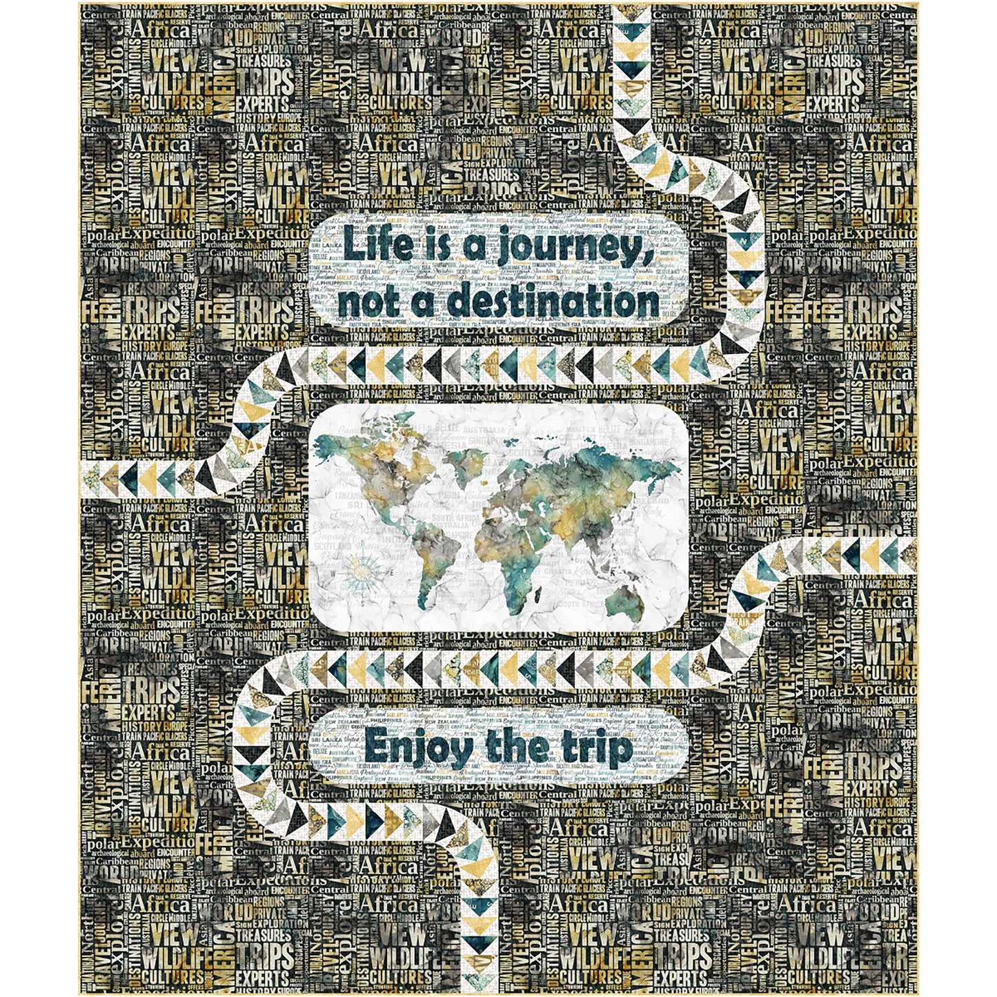 Journey Quilt PC-257e - Downloadable Pattern