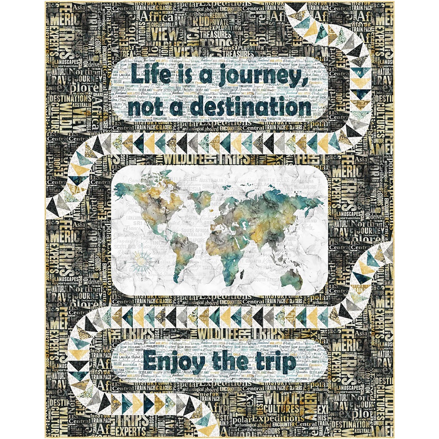 Journey Quilt PC-257e - Downloadable Pattern