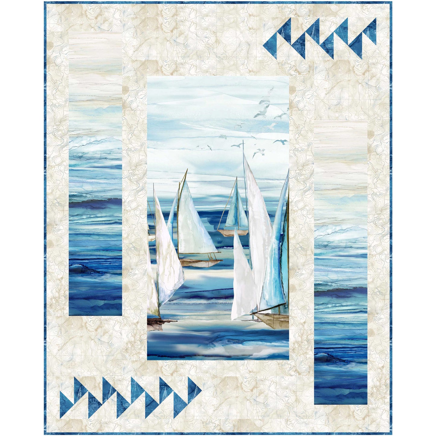 Panel Panache Quilt PC-259e - Downloadable Pattern