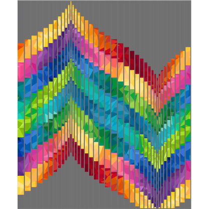 Fractal Quilt Pattern PC-261 - Paper Pattern