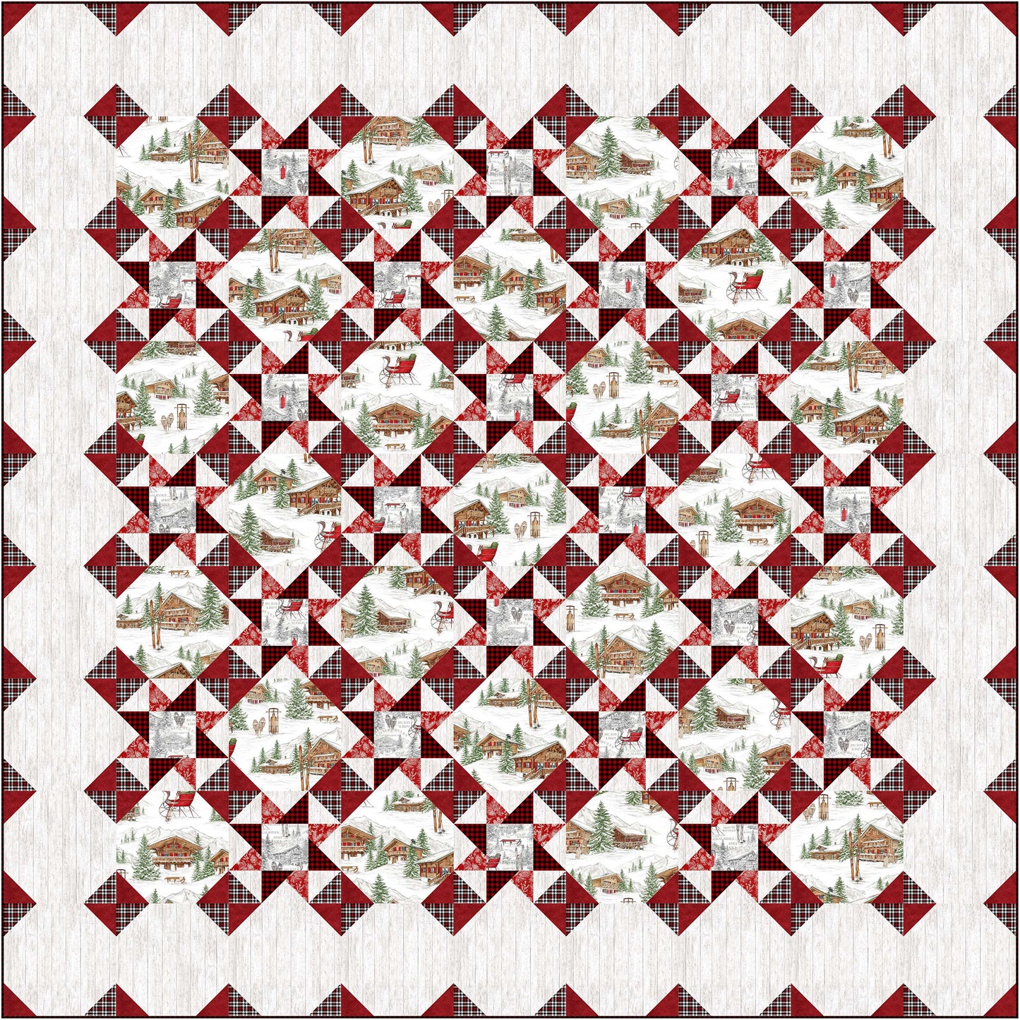 Star-crossed Quilt Pattern PC-265 - Paper Pattern