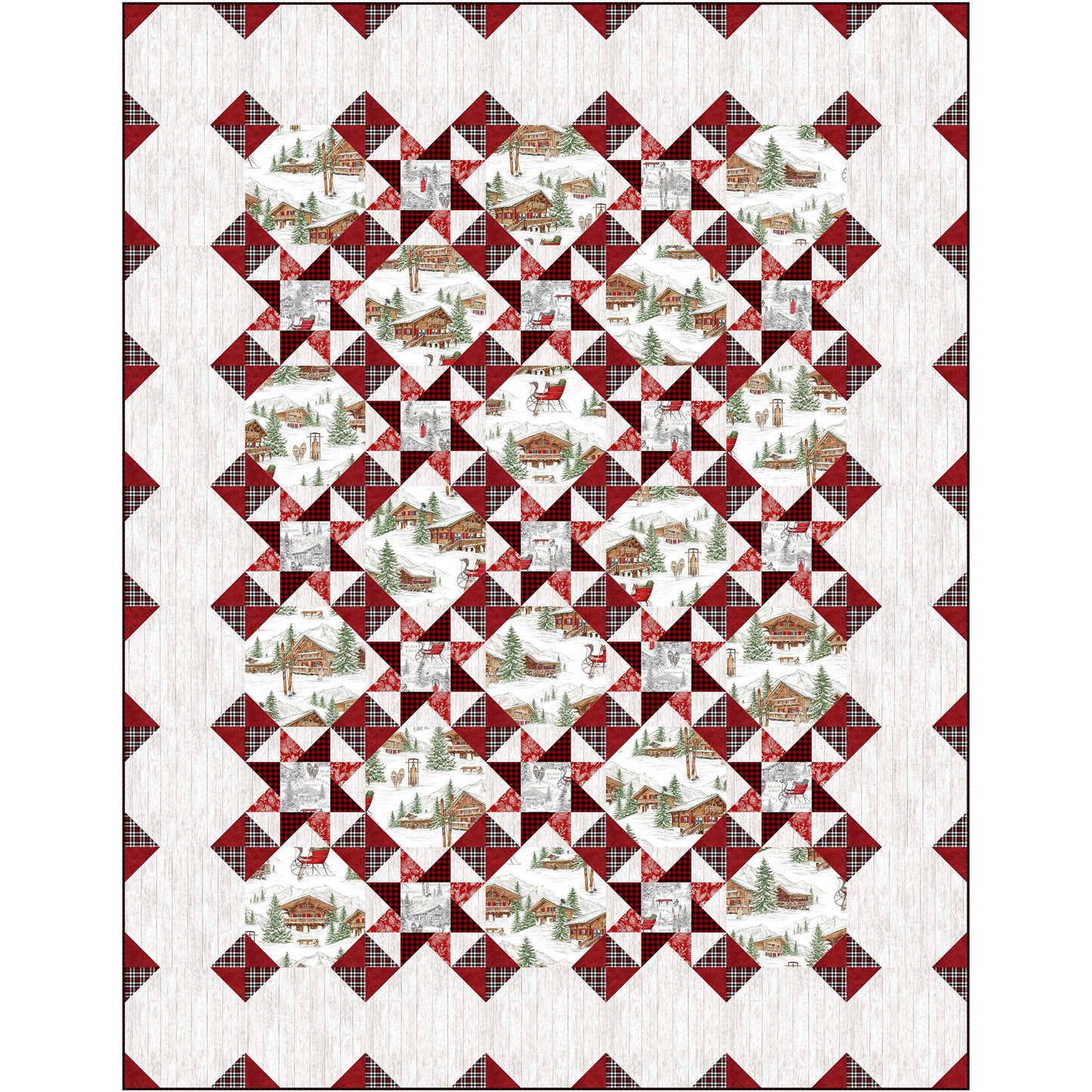 Star-crossed Quilt Pattern PC-265 - Paper Pattern