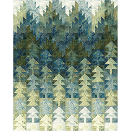 Misted Pines Quilt Pattern PC-281 - Paper Pattern