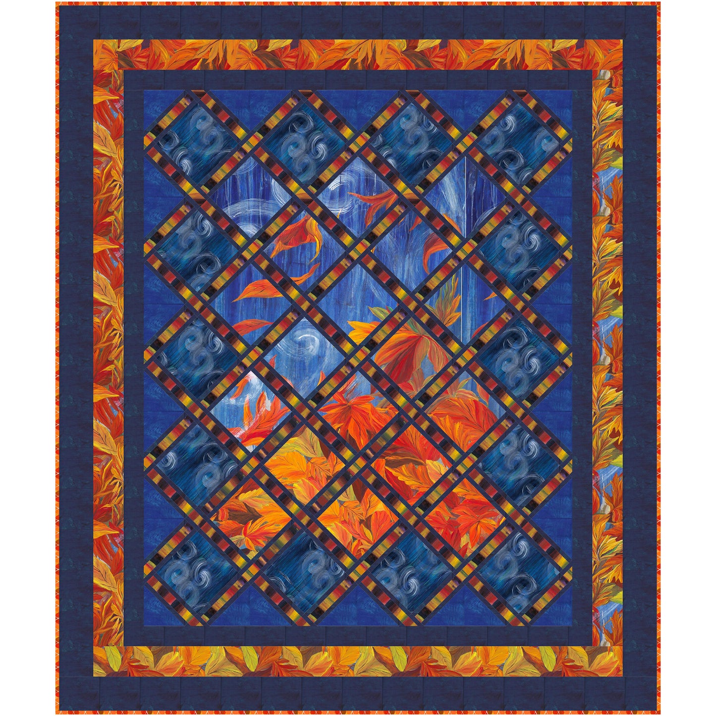 Sashed Quilt Pattern PC-294 - Paper Pattern