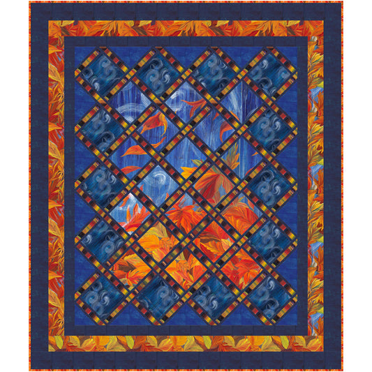 Sashed Quilt Pattern PC-294 - Paper Pattern