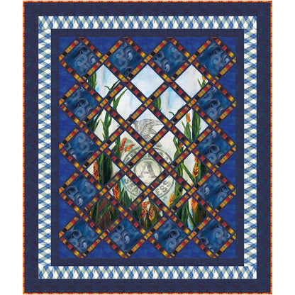 Sashed Quilt Pattern PC-294 - Paper Pattern