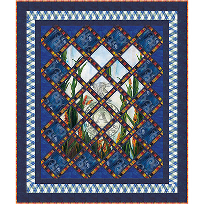 Sashed Quilt Pattern PC-294 - Paper Pattern