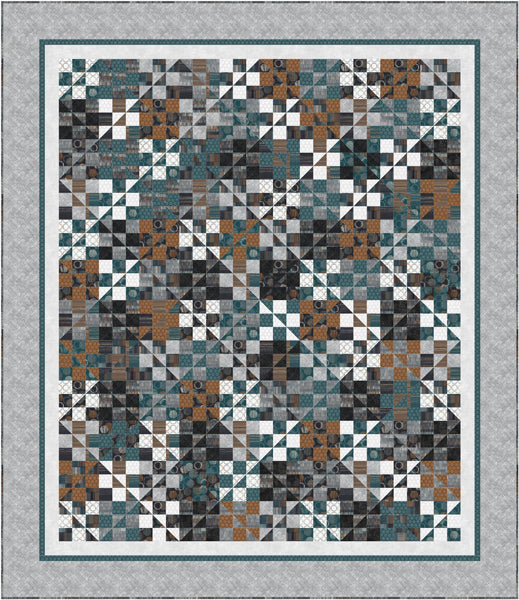 Split Nines Quilt Pattern PC-297 - Paper Pattern