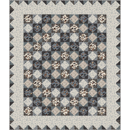 Trip Around the Rodeo Quilt Pattern PC-326R - Paper Pattern