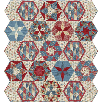 Farmhouse Sampler Quilt PC-341e - Downloadable Pattern