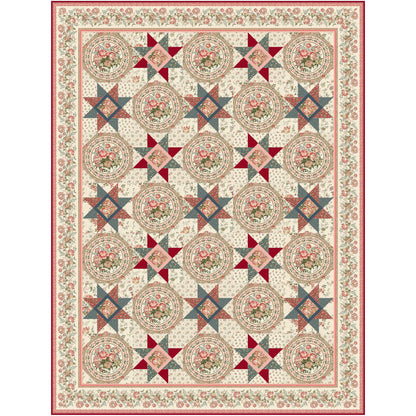 Parlour Posh Quilt Pattern PC-345 - Paper Pattern