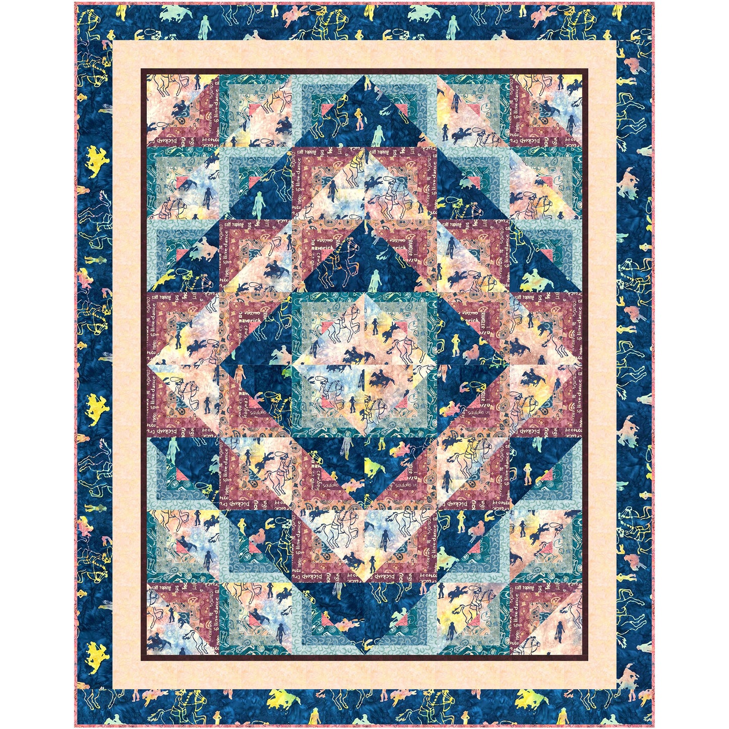 Home on the Range Quilt Pattern PC-347 - Paper Pattern