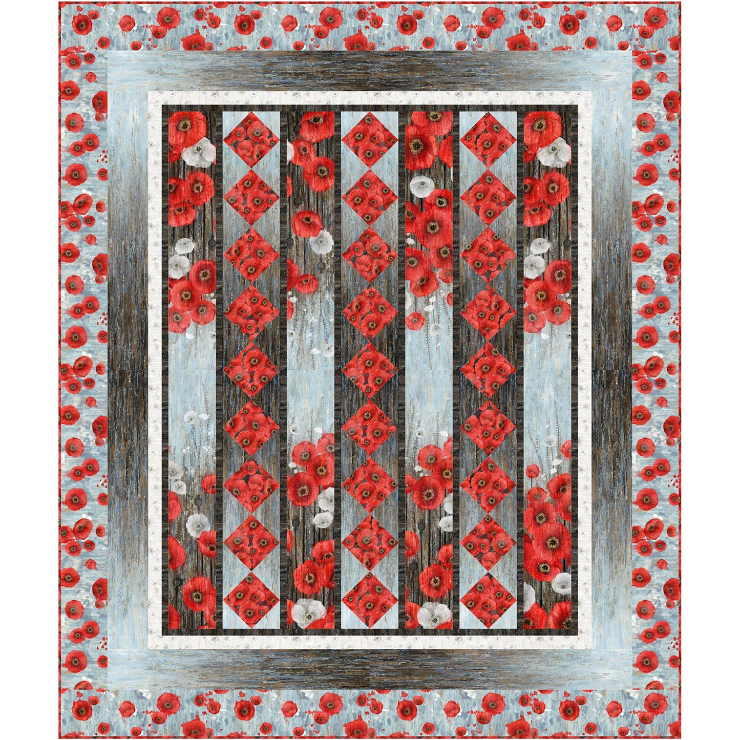 Shadow Play Quilt Pattern PC-348 - Paper Pattern