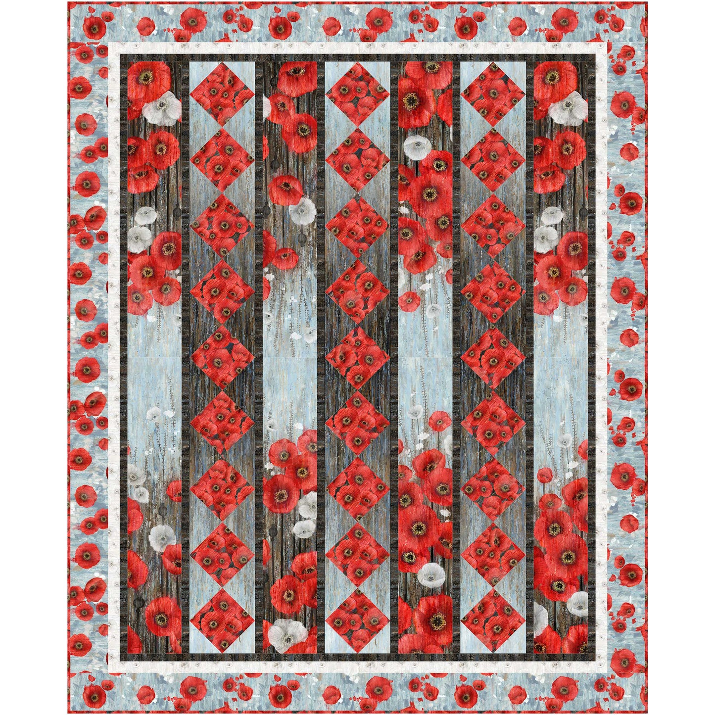 Shadow Play Quilt Pattern PC-348 - Paper Pattern