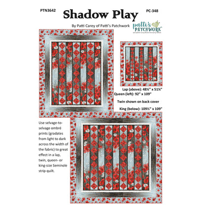 Shadow Play Quilt Pattern PC-348 - Paper Pattern