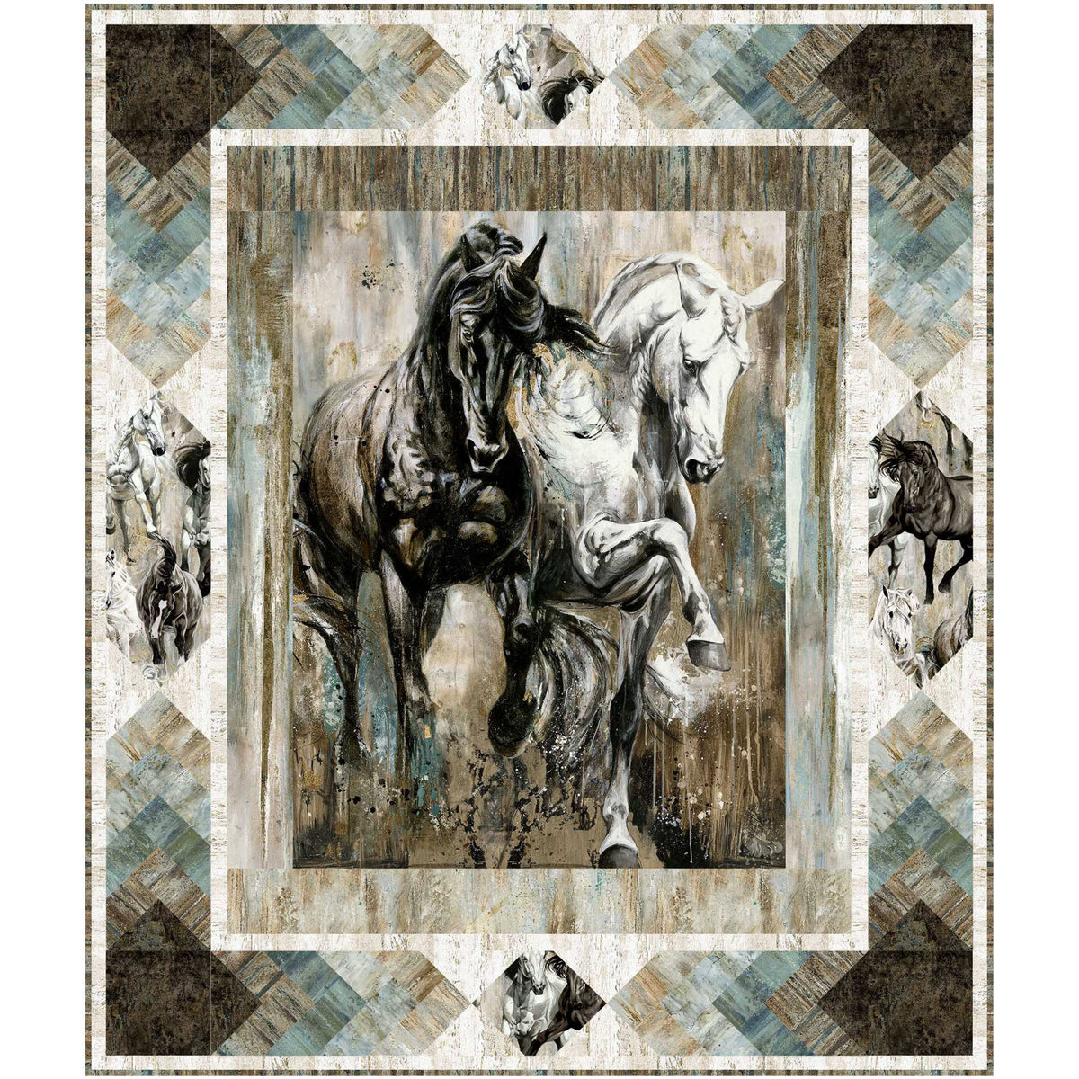 Cornered Quilt Pattern PC-349 - Paper Pattern