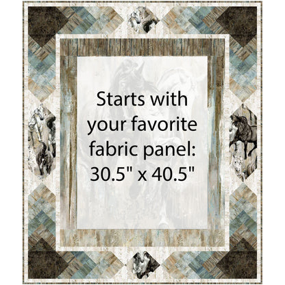 Cornered Quilt Pattern PC-349 - Paper Pattern