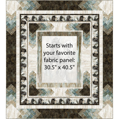 Cornered Quilt Pattern PC-349 - Paper Pattern