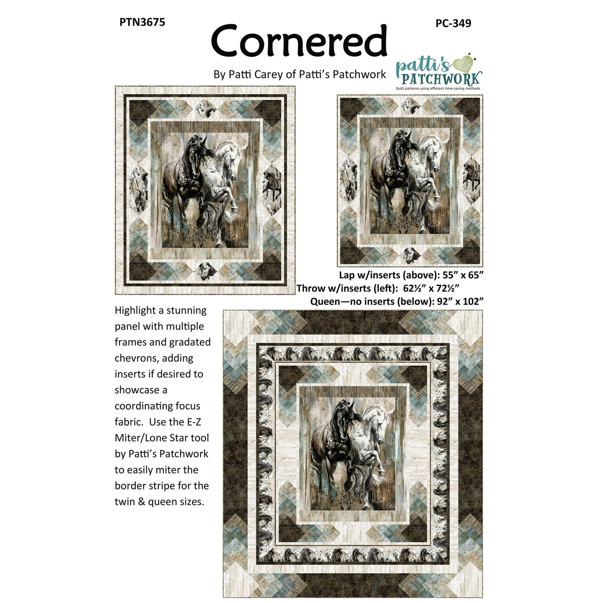 Cornered Quilt PC-349e - Downloadable Pattern – QuiltWoman.com