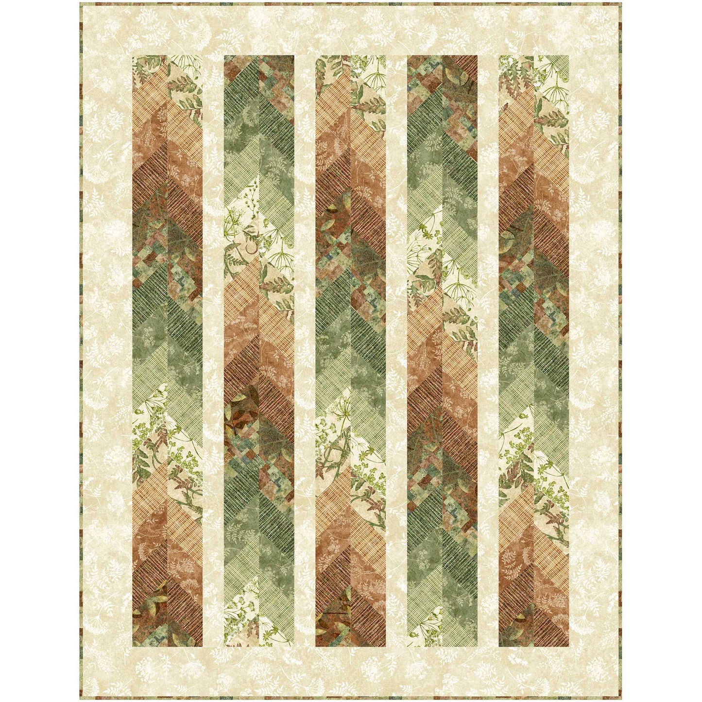 Chevrons Quilt PC-350e - Downloadable Pattern