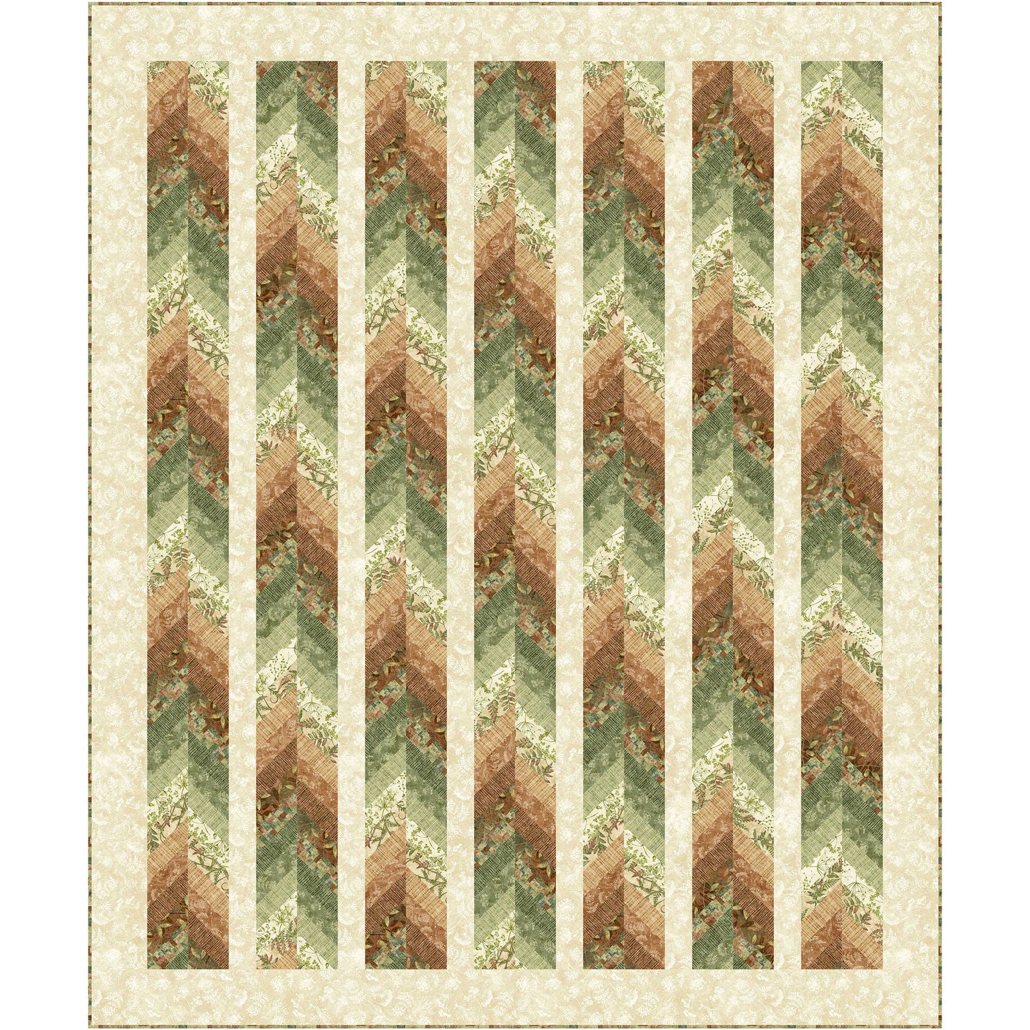 Chevrons Quilt PC-350e - Downloadable Pattern