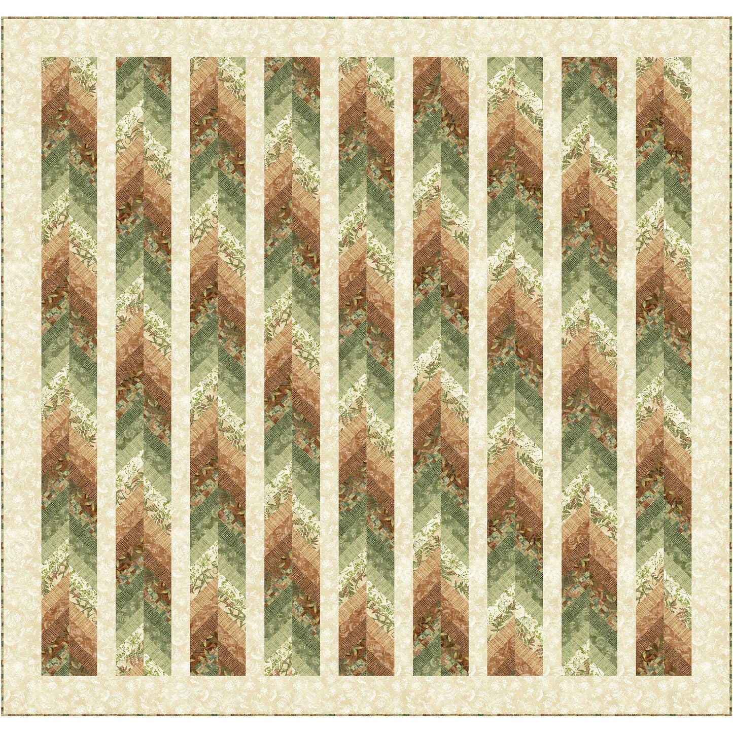 Chevrons Quilt PC-350e - Downloadable Pattern