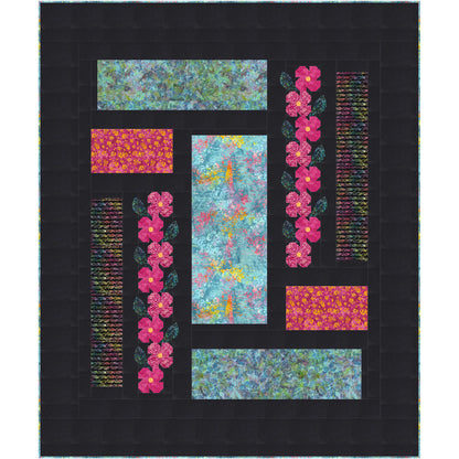 Rose Garden Maze Quilt Pattern PC-255Bw - Wholesale Product