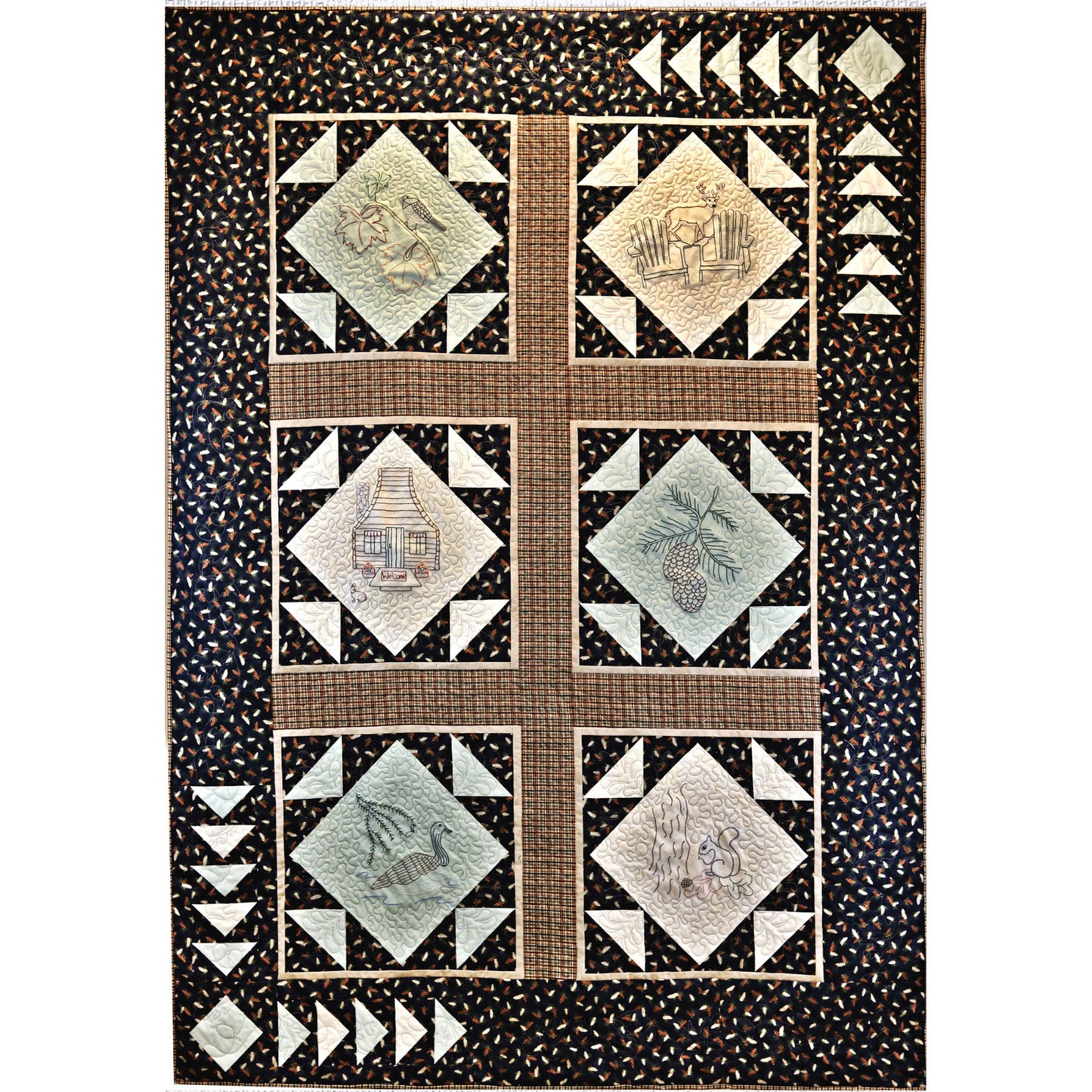 Up in the Mountains Quilt Pattern PG-101 - Paper Pattern