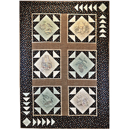 Up in the Mountains Quilt Pattern PG-101 - Paper Pattern