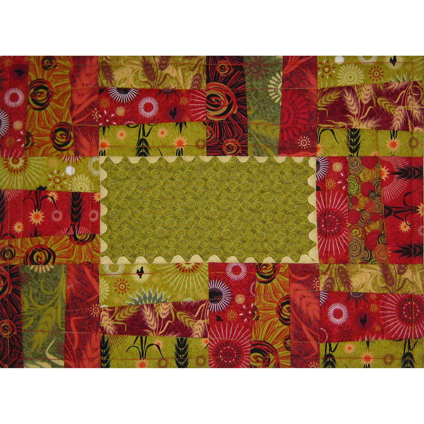 Hedge Row Table Set PJB-236e - Downloadable Pattern