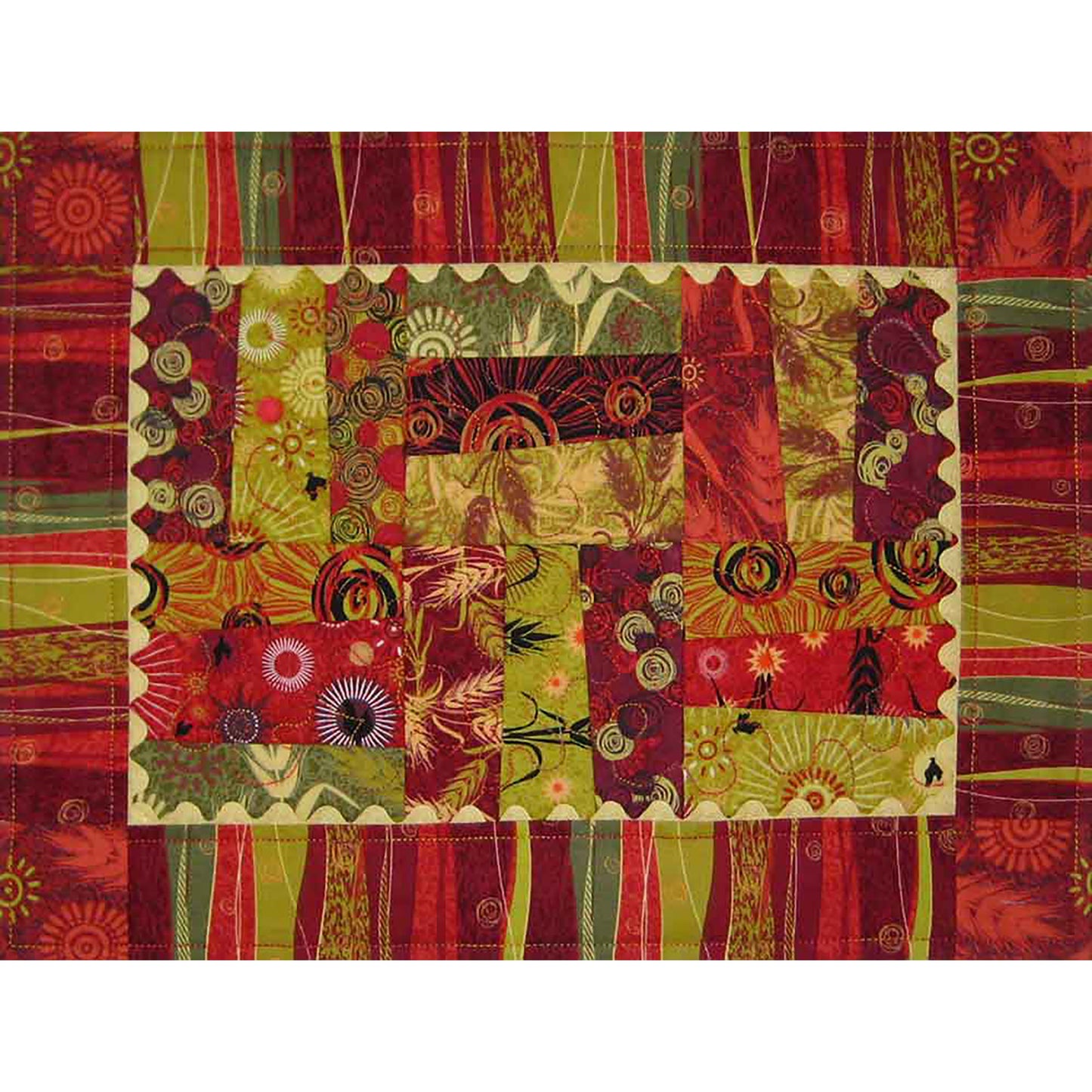 Hedge Row Table Set PJB-236e - Downloadable Pattern
