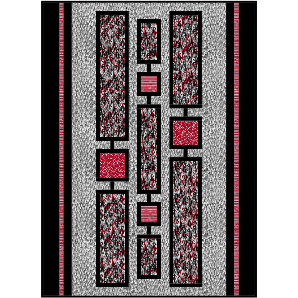Zentangled Garden Quilt Pattern PJB-283w - Wholesale Product