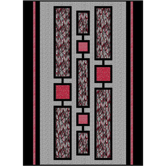 Zentangled Garden Quilt PJB-283e - Downloadable Pattern