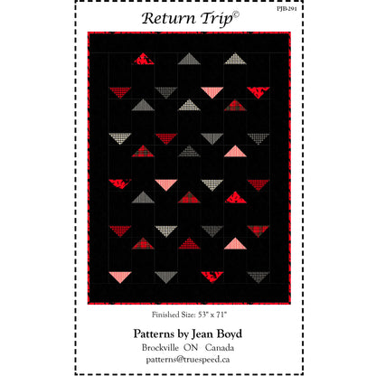 Return Trip Quilt Pattern PJB-291 - Paper Pattern