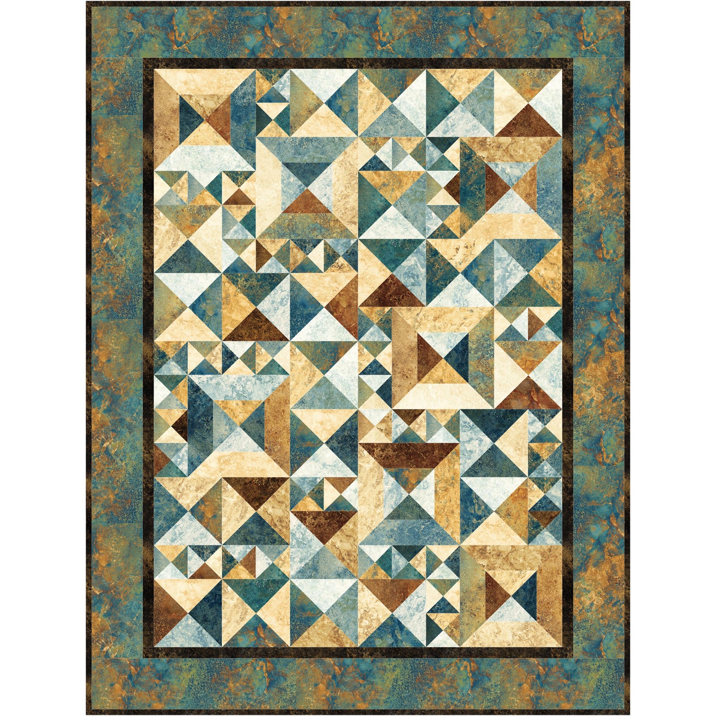 Tuscany Tiles Quilt Pattern PJB-296 - Paper Pattern