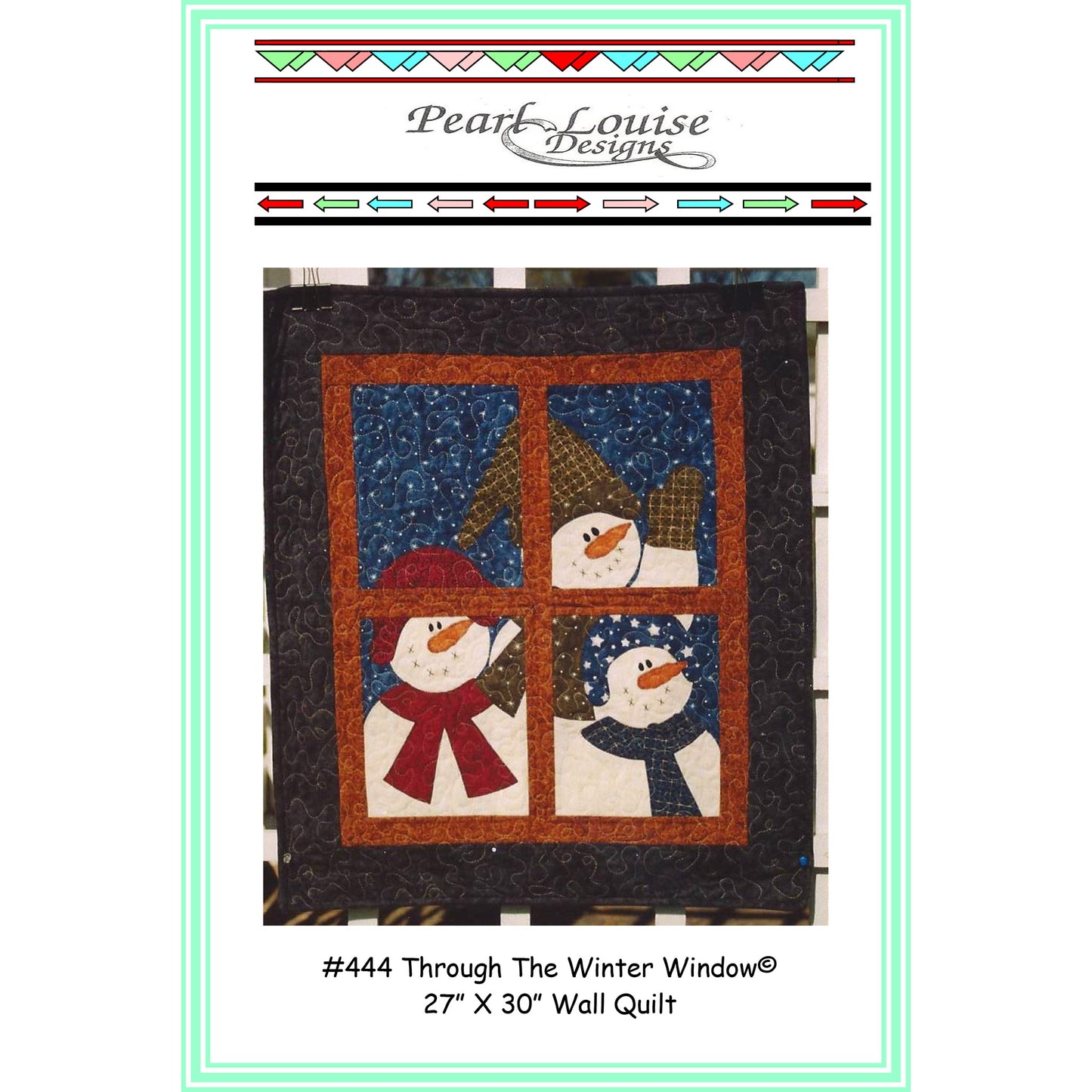 Through the Winter Window PLD-444e - Downloadable Pattern