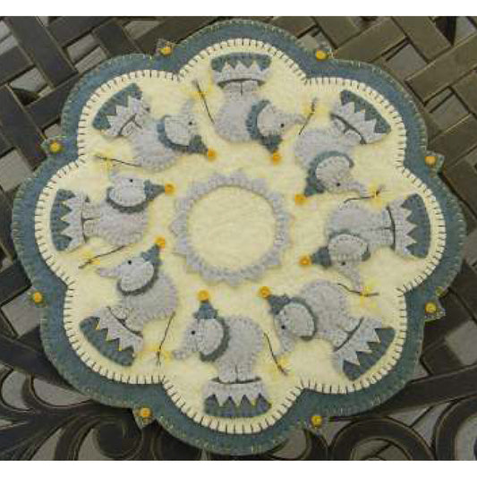 A Day at the Circus Penny Rug  PLP-145e - Downloadable Pattern