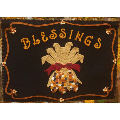 Blessings Wall Hanging PLP-184e - Downloadable Pattern